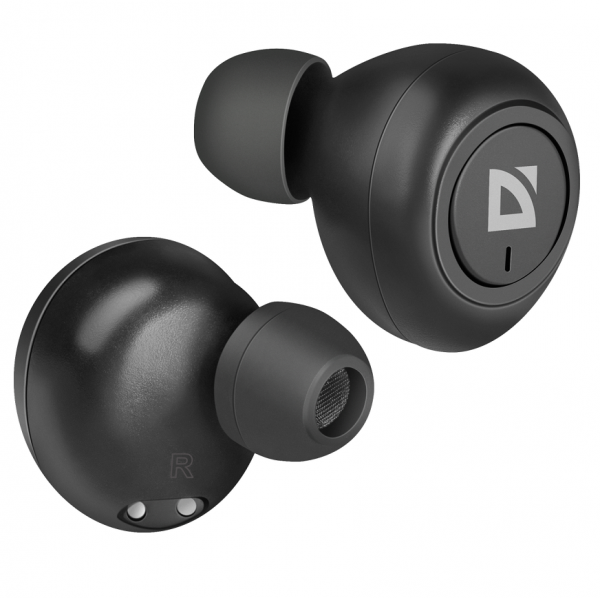 Bluetooth-гарнитура Defender Twins 638 Bluetooth черный