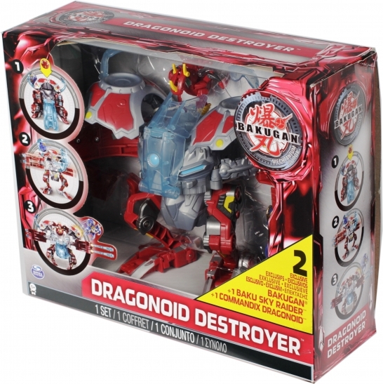 Робот Bakugan Бакуган 4 Драгоноид Крушитель 64377-4