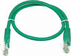 Сетевой кабель Patch cord molded 5E Copper 1m Green